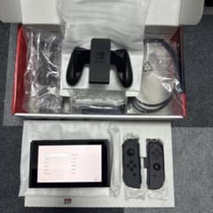 Nintendo switch グレー本体 SDカード付き - メルカリ