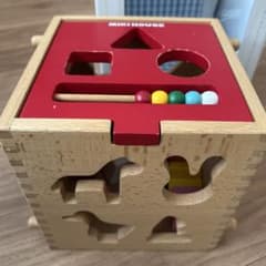 MIKIHOUSE 木製 形合わせおもちゃのサムネイル