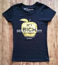 ジョイリッチ アップル リンゴ プリント Tシャツ HOLLYWOOD MADEのサムネイル