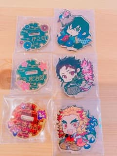 鬼滅の刃　誕生花シリーズ　アクリルスタンド　伊之助　炭治郎　杏寿郎のサムネイル
