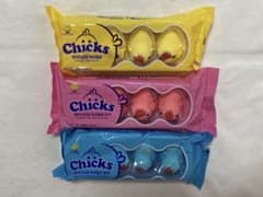 【最安値】ASMR 韓国お菓子 TikTok ひよこマシュマロ　YouTubeのサムネイル