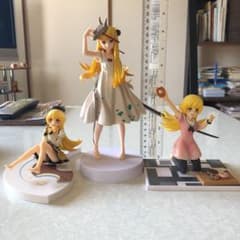 【セット】忍野 忍（幼少期、マミ、ドーナツver）フィギュアのサムネイル