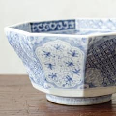 古伊万里 伊万里 江戸 後期 八角 鉢 染付 金継ぎ 材料 - メルカリ