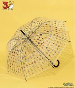 ポケモン30周年 3COINS ビニール傘 151匹 60cm 新品のサムネイル