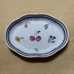 リチャードジノリ イタリアンフルーツオーバルプレート 小皿 豆皿