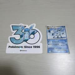 ポケモンカード グレイシア 30周年ステッカー - メルカリ