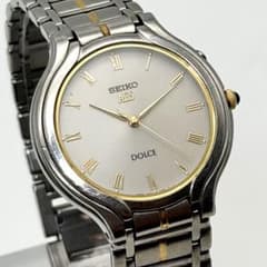SEIKO ドルチェ AGS 5M21-0B20 コンビ メンズ腕時計 - メルカリ