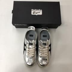 Onitsuka Tiger MEXICO 66 シルバー スニーカーのサムネイル
