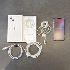 iphone13 256GB　simフリー　ジャンク　充電ケーブル、イヤホン付き iphone13 256GB simフリー ジャンク 充電ケーブル、イヤホン付き