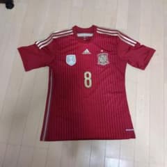 adidas XAVI 8番 2010年ワールドカップ優勝モデル adidas スペイン代表 XAVI 8番 シャツ - メルカリ