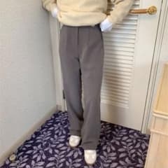 nugu  noted straight fit slacksのサムネイル