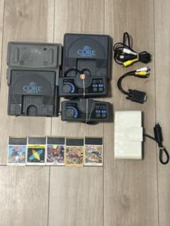 PCエンジン CORE GRAFX 本体とゲームソフトセット - メルカリ