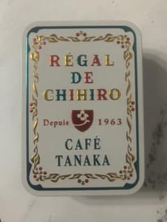 【カフェタナカ】REGAL DE CHIHIRO クリスマス限定缶のサムネイル
