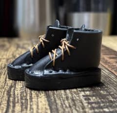 ハンドメイド ドール用 レザーブーツのサムネイル