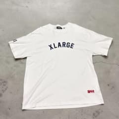【美品】XLARGE アーチロゴ Tシャツ ホワイト XL 星条旗のサムネイル