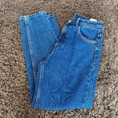 ZARA マムフィット デニムパンツのサムネイル