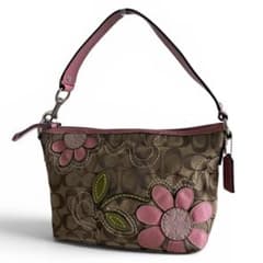 【希少】 coach y2k signature canvas handbagのサムネイル