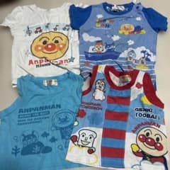 アンパンマン Tシャツ 4点セット 95cm以下のサムネイル