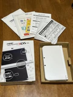 New Nintendo 3DS LL 本体 ホワイト ソフト付のサムネイル
