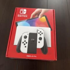 Nintendo Switch 有機ELモデル 本体 ホワイト綺麗画面フィルム