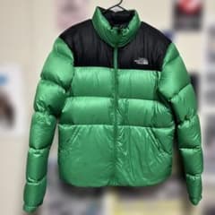 THE NORTH FACE ダウンジャケット グリーン・ブラックのサムネイル