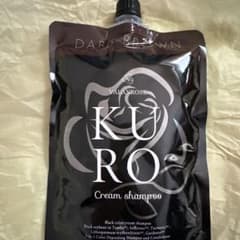 KURO Cream Shampoo ダークブラウン 400gのサムネイル