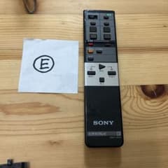 SONY（ソニー）のビデオデッキ用リモコン RMT-151A - メルカリ