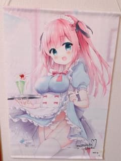 桃稚ちあ B2タペストリー 希少品 - メルカリ