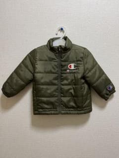 Champion ベビー ダウンジャケット カーキ 80cmのサムネイル