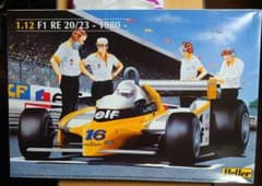 エレール 1/12 ルノー F1 RE 20/23 1980 プラモデル