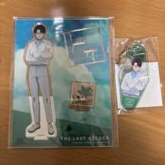 Movie version Attack Titan THE LAST ATTACK Levi Acrylic Stand Acrylic Keychain