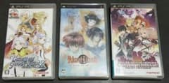 PSP 테일즈 오브 아무래도 3개 세트(판타지아 X, 에타니아, 히어로즈)