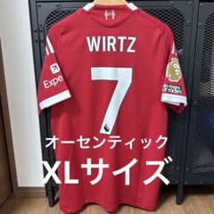 リバプール　オーセンティックユニフォーム　ヴィルツ　フルパッチ リバプール オーセンティックユニフォーム ヴィルツ フルパッチ - メルカリ