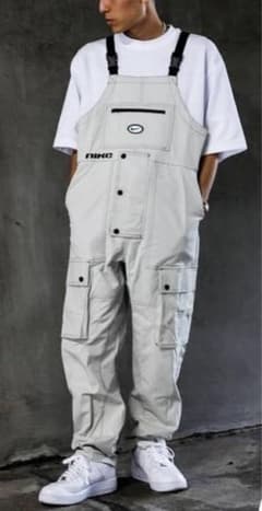 nike OVERALL／オーバーオール　白／グレー　XLのサムネイル