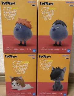 하이큐!! Fluffy Puffy 피규어 4종 세트