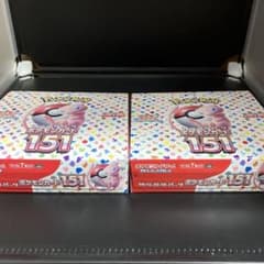 ポケカ 151 BOX シュリンクなしのサムネイル