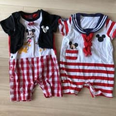 ロンパース 80センチ　ディズニー　ミッキーのサムネイル