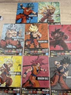 一番くじ ドラゴンボール K賞 クリアファイル 全8種セットのサムネイル