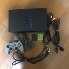 ps2本体＋ps2ps3d端子＋ps、ps2のメモリーカード＋ソフト2つのサムネイル