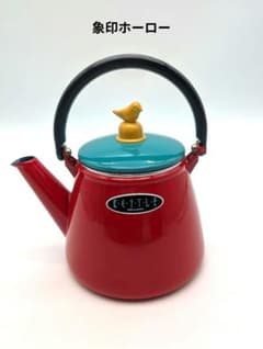 象印】ホーローケトル やかん レッド クックメイル HEH-K15 ② - メルカリ