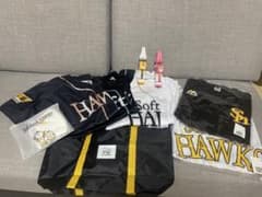 福岡ソフトバンクホークス 応援グッズセット ユニフォーム等のサムネイル