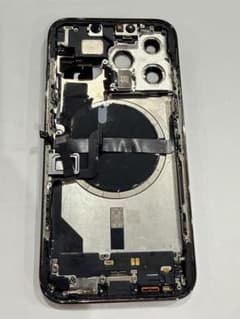 iPhone 13 Pro 純正 背面パネル リア筐体 フレーム ジャンクのサムネイル