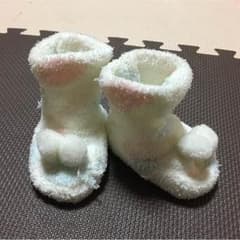 ベビー用もこもこルームシューズ 約9〜13cmのサムネイル