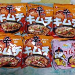 辛ラーメンキムチ5袋のサムネイル