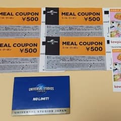 ユニバーサルスタジオジャパン・大人ペアチケット＋ミールクーポン2000円分のサムネイル