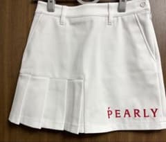 PEARLY GATES レディース ゴルフスカート ホワイト - メルカリ