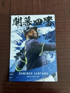 カルビー プロ野球チップス ドミンゴ・サンタナ 東京ヤクルトスワローズ