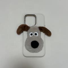 犬の顔デザイン iPhone14Proケースのサムネイル