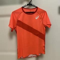 ASICS テニス Tシャツ オレンジのサムネイル