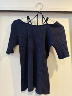 MURRAL Ivy halfsleeve tops navy 1のサムネイル